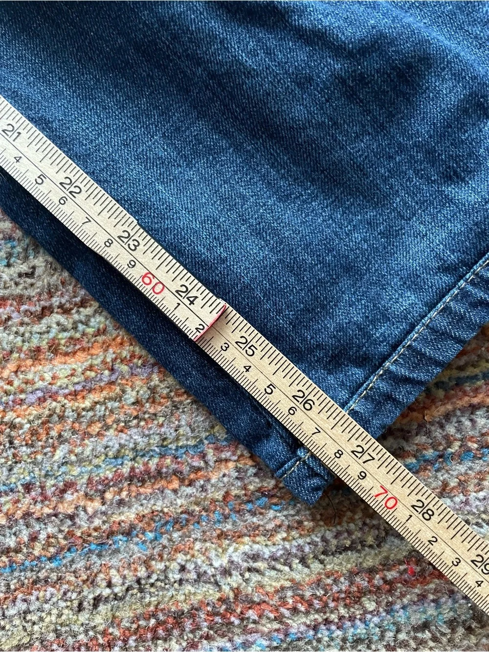 Levi's 505 Men's Indigo Blue Straight Jeans Size 30x30
